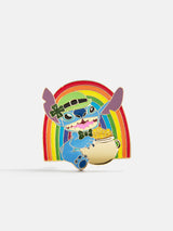 BaubleBar Disney Stitch Somewhere Over The Rainbow Pin - St. Patricks Day Stitch - 
    Stitch leprechaun enamel pin
  
