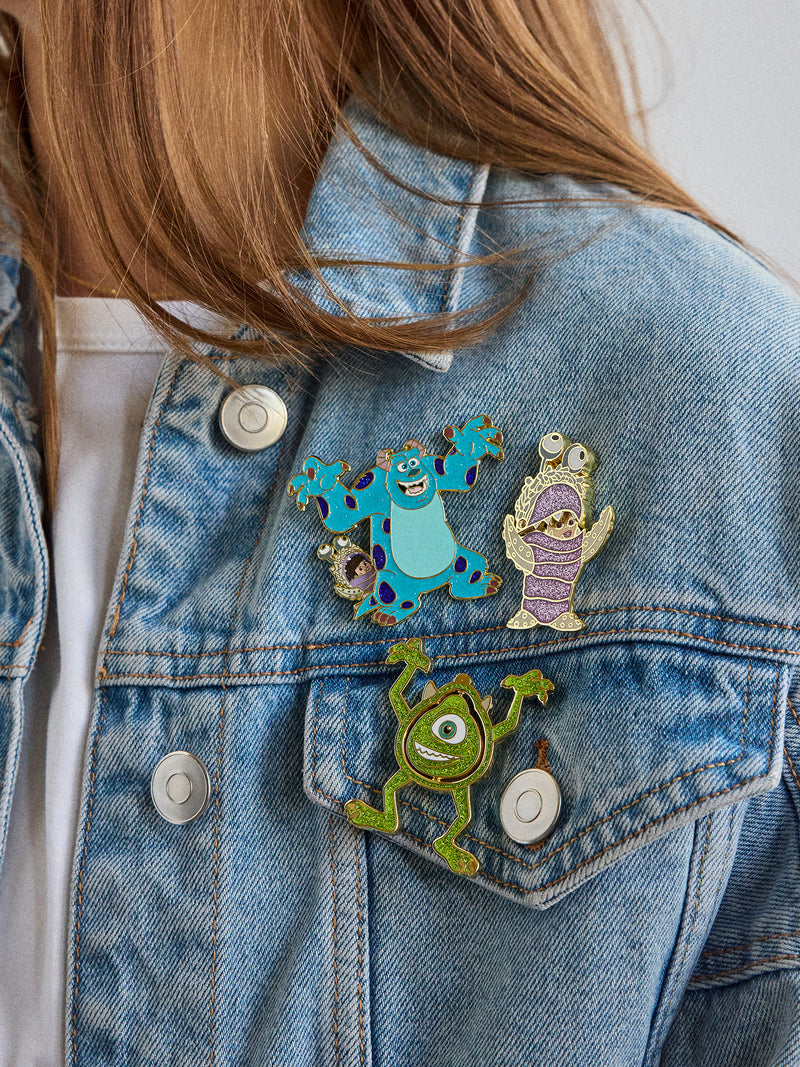monsters inc button Disney Pixar Monsters, Inc. Mystery Pin Pack