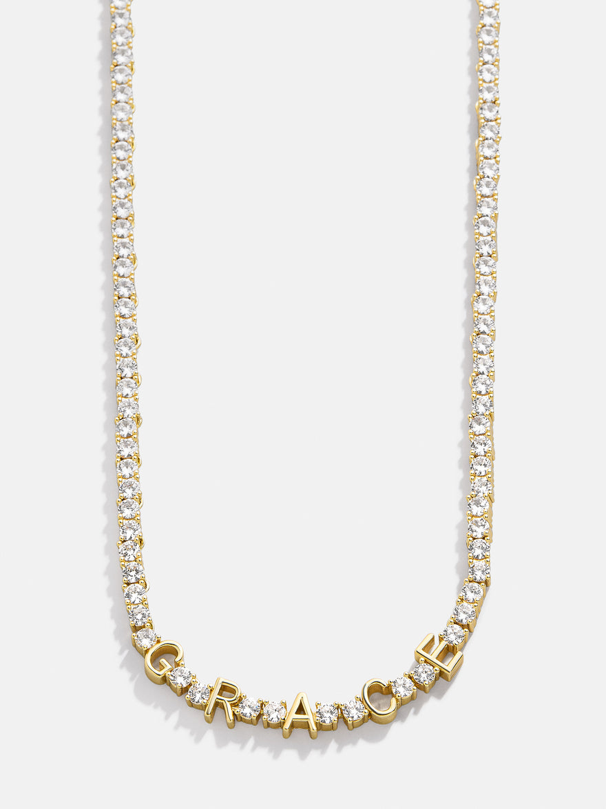 Bennett Custom Tennis Necklace - Standard