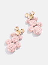 BaubleBar Disney Mickey Mouse Beaded Statement Earrings - Pink - 
    Enjoy 20% off - This Week Only
  
