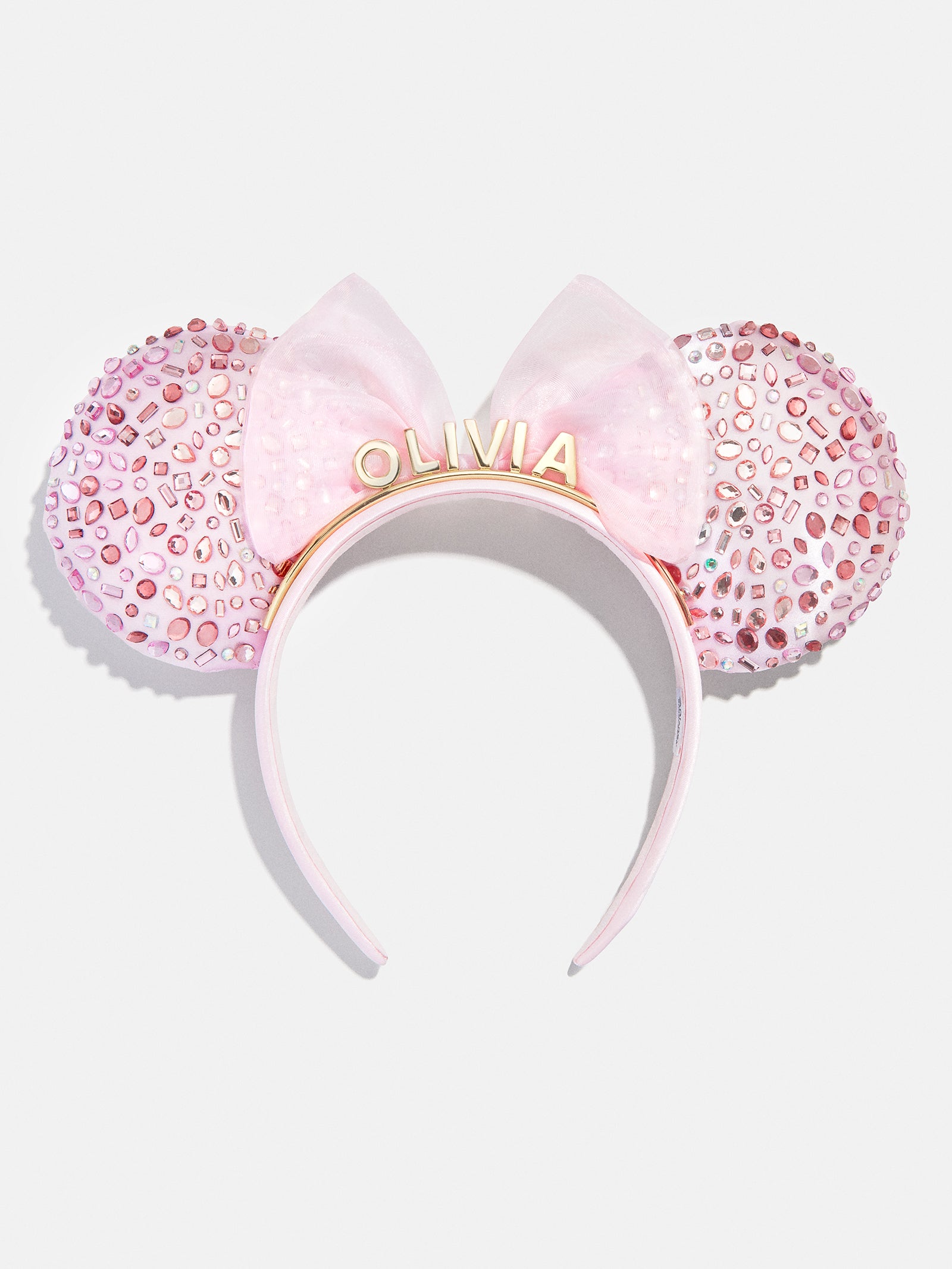 Disney Minnie Mouse Custom Soft Pink Ears Headband - Custom Soft Pink Minnie Mouse Ears