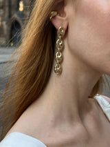 BaubleBar Thalia Drop Earrings - Gold - 
    Gold statement earrings 
  
