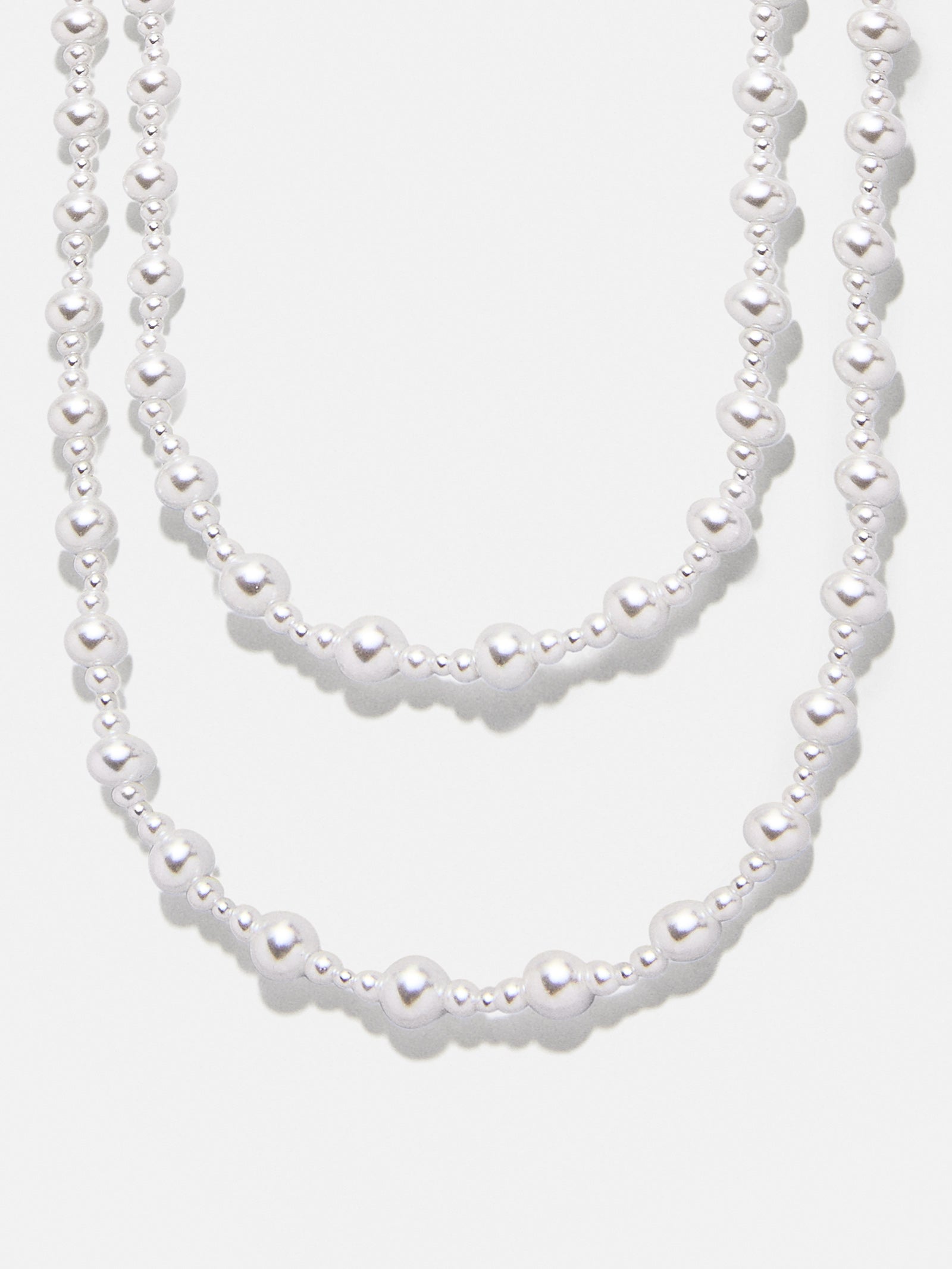 Charlotte Necklace - Pearl Strand