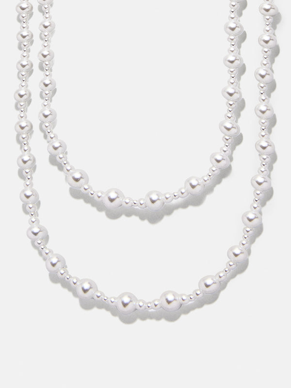Charlotte Necklace - Pearl Strand