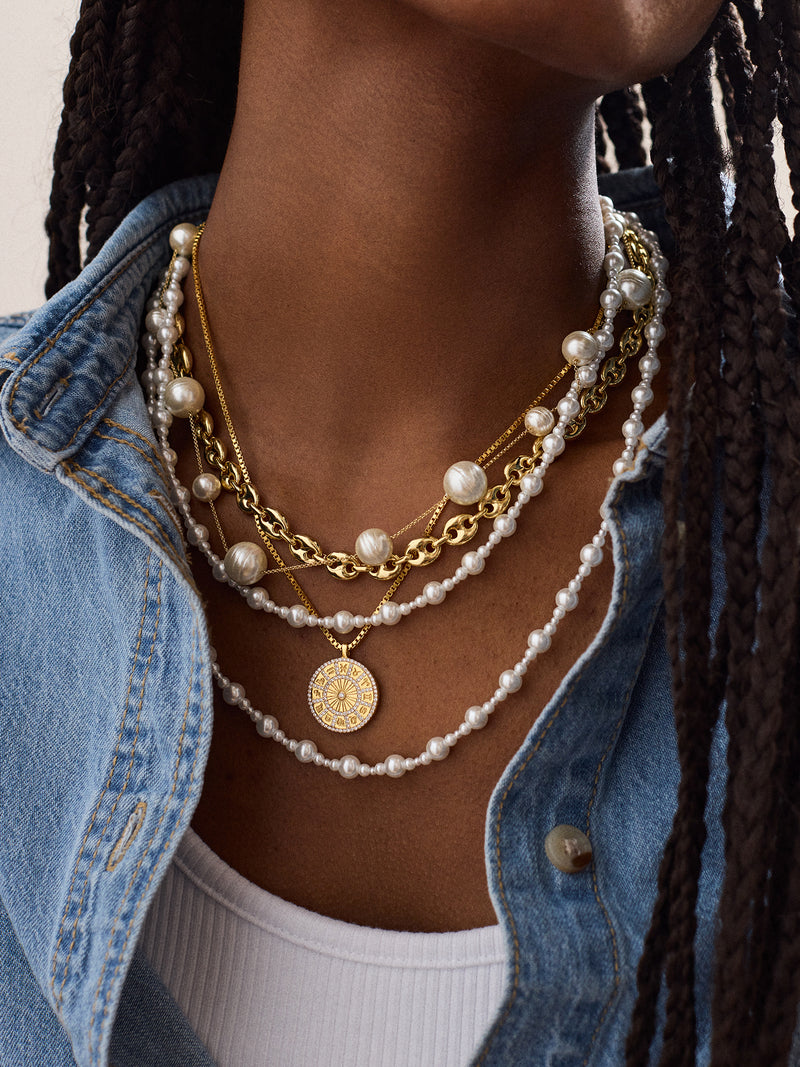 BaubleBar Blair Necklace - Pearl Collar - 
    Enjoy 20% off - This Week Only
  
