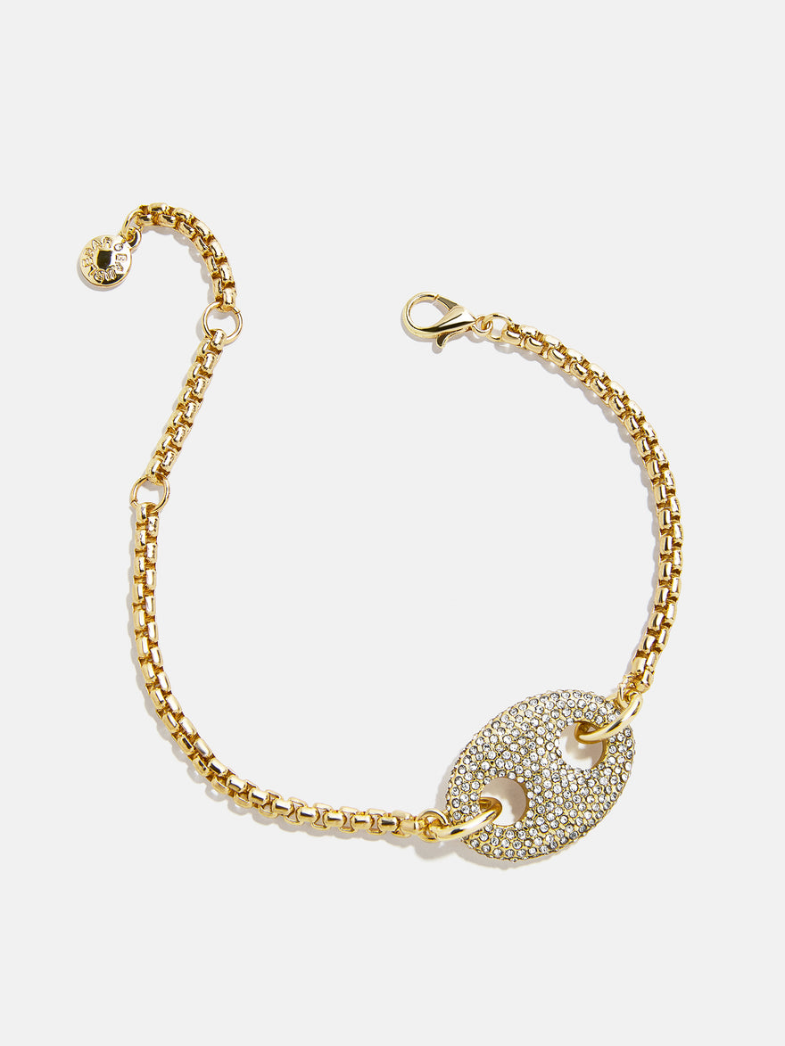 Peyton Reversible Bracelet - Gold/Pavé