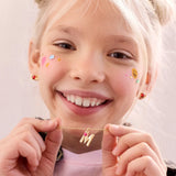 Kids' Heart Initial Necklace - Gold