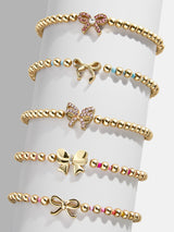 BaubleBar Better Together Kid's Bracelet Set - Bow - 
    Set of five stretch bracelets
  

