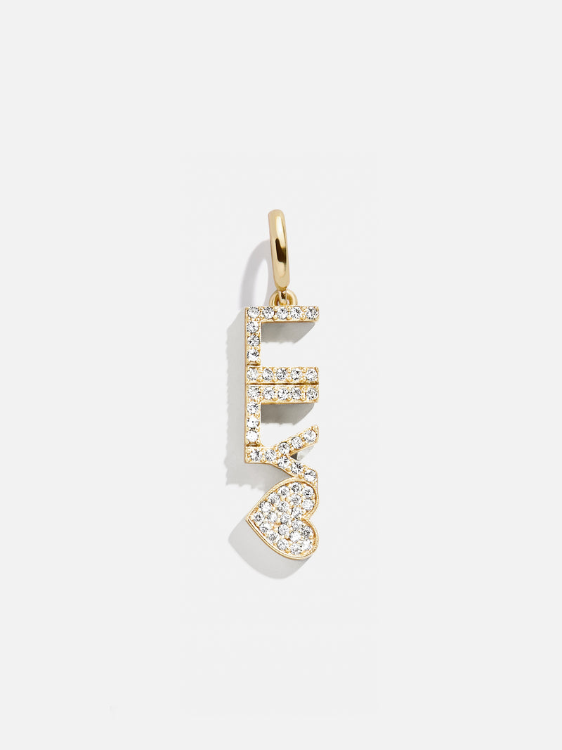 BaubleBar Heart - 
    Create your own cluster charm necklace
  
