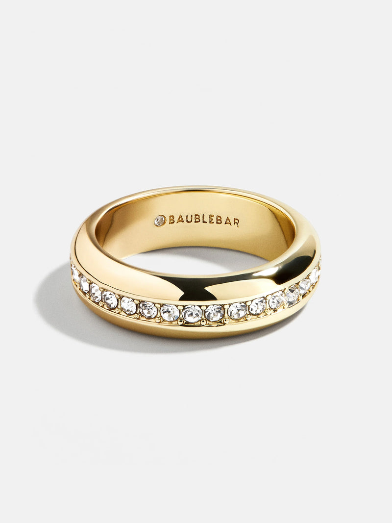Monet Ring - Gold/Pavé