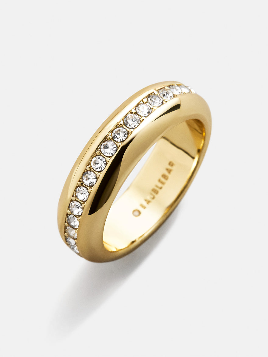 Monet Ring - Gold/Pavé