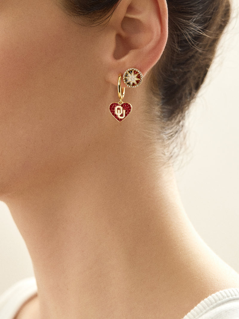 BaubleBar University of Oklahoma Earring Set - University of Oklahoma - 
    Set of two University of Oklahoma earrings
  
