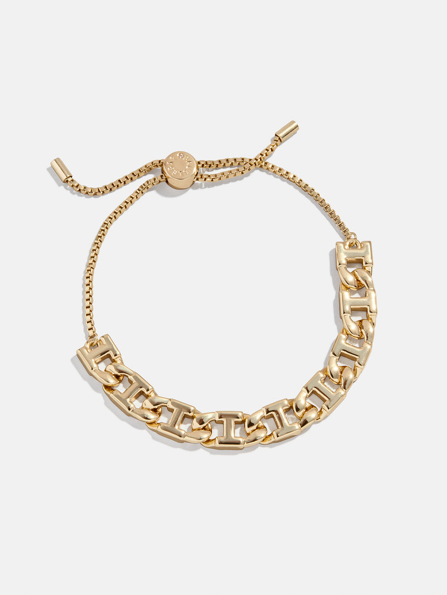 Repeating Initial Bracelet - I