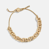 Repeating Initial Bracelet - P