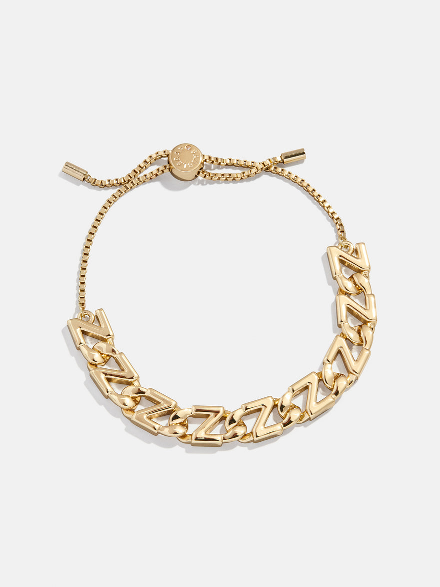 Repeating Initial Bracelet - Z