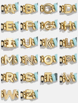 BaubleBar Amaris Semi-Precious Initial Bracelet - Gold/Multi - 
    Beaded bracelet for stacking


  
