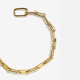 Deja Bracelet - Medium Gold Plated Brass