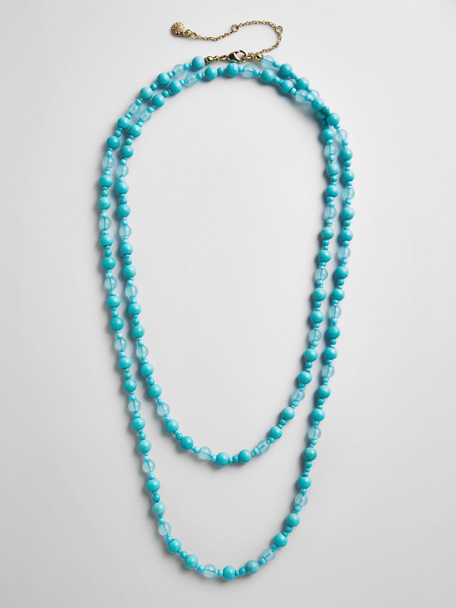 Charlotte Semi-Precious Necklace - Turquoise