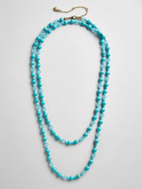 BaubleBar Charlotte Semi-Precious Necklace - Turquoise - 
    Long turquoise pearl necklace
  

