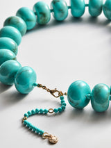 BaubleBar Joan Semi-Precious Necklace - Turquoise - 
    Turquoise chunky bead necklace
  
