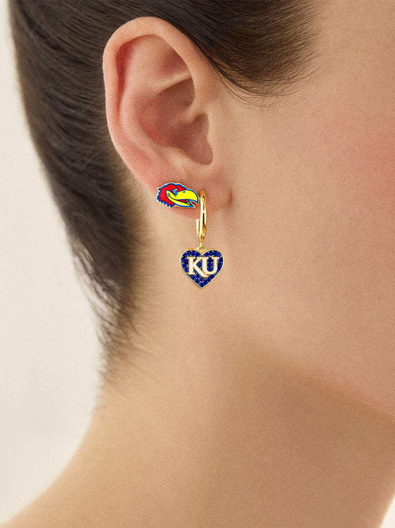 BaubleBar University of Kansas Earring Set - University of Kansas - 
    Set of two University of Kansas earrings
  
