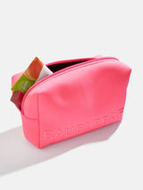 BaubleBar Take It Away Storage Pouch - Neon Pink - 
    Neoprene storage pouch
  
