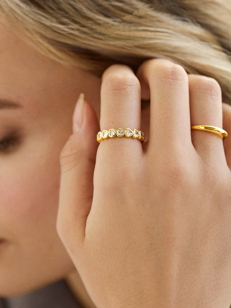 BaubleBar Adrianna Ring - Gold/Pavé - 
    Ends Tonight: Enjoy 20% off
  

