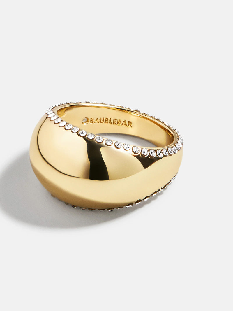 Kim Ring - Gold/Pavé