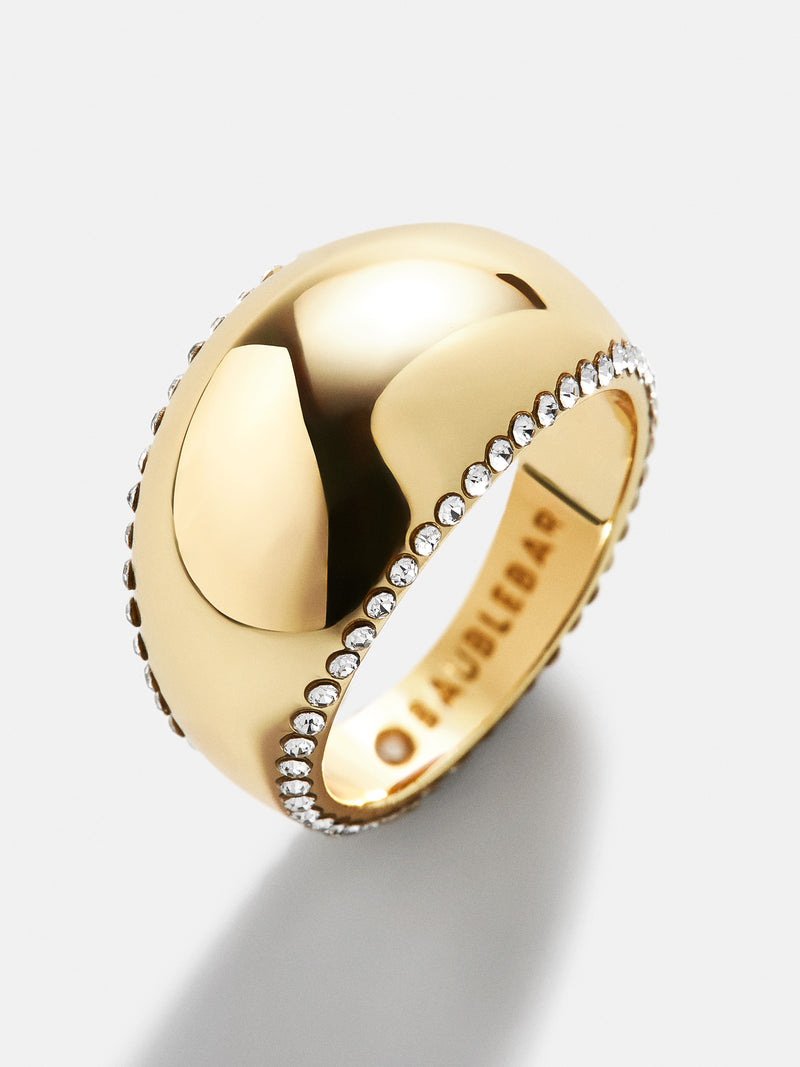 BaubleBar Kim Ring - Gold/Pavé - 
    Ends Tonight: Enjoy 20% off
  
