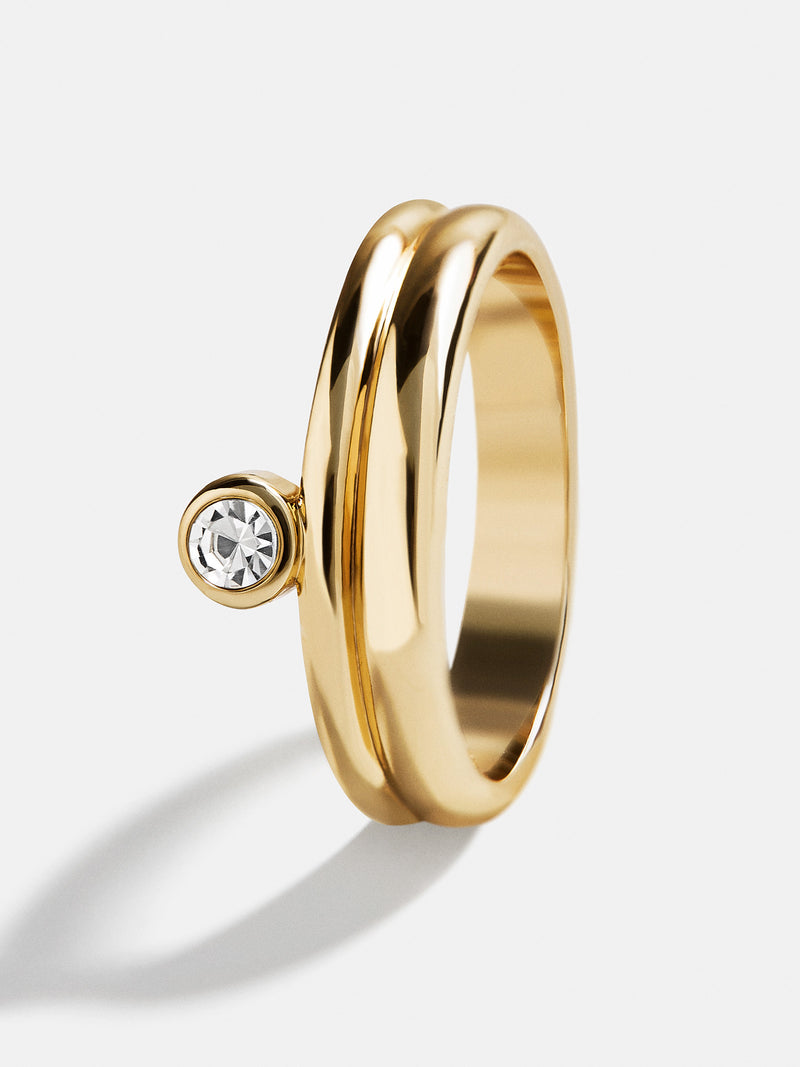 BaubleBar Isabella Ring - Gold/Pavé - 
    Enjoy 25% Off: One week only
  
