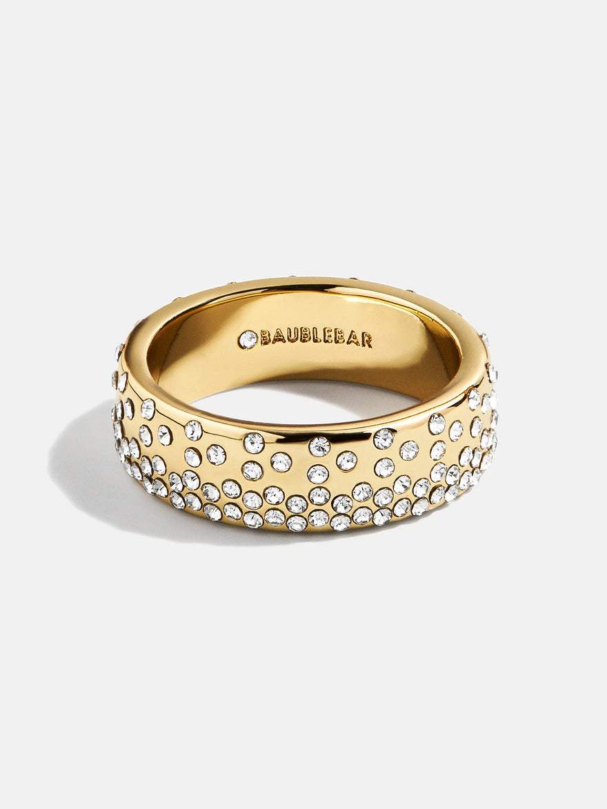 Lola Ring - Gold/Pavé