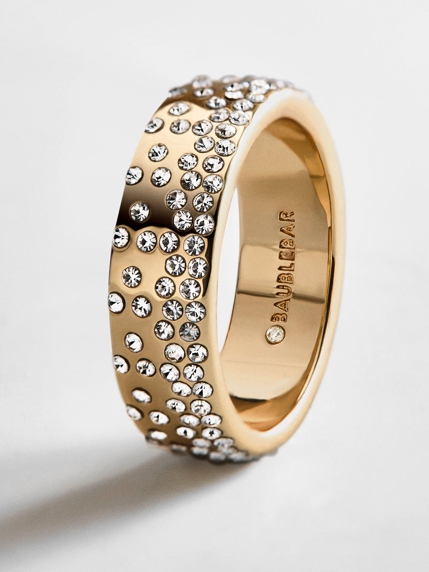 Lola Ring - Gold/Pavé