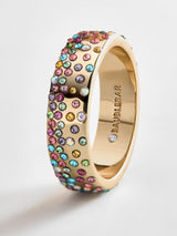 BaubleBar Lola Ring - Multi - 
    Multicolored pavé ring
  
