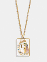 BaubleBar Reversible 18K Gold Zodiac Pendant Necklace - Aquarius - 
    Enjoy 20% off - This Week Only
  
