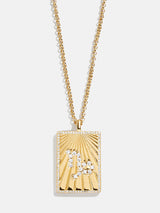 BaubleBar Reversible 18K Gold Zodiac Pendant Necklace - Capricorn - 
    Enjoy 20% off - This Week Only
  
