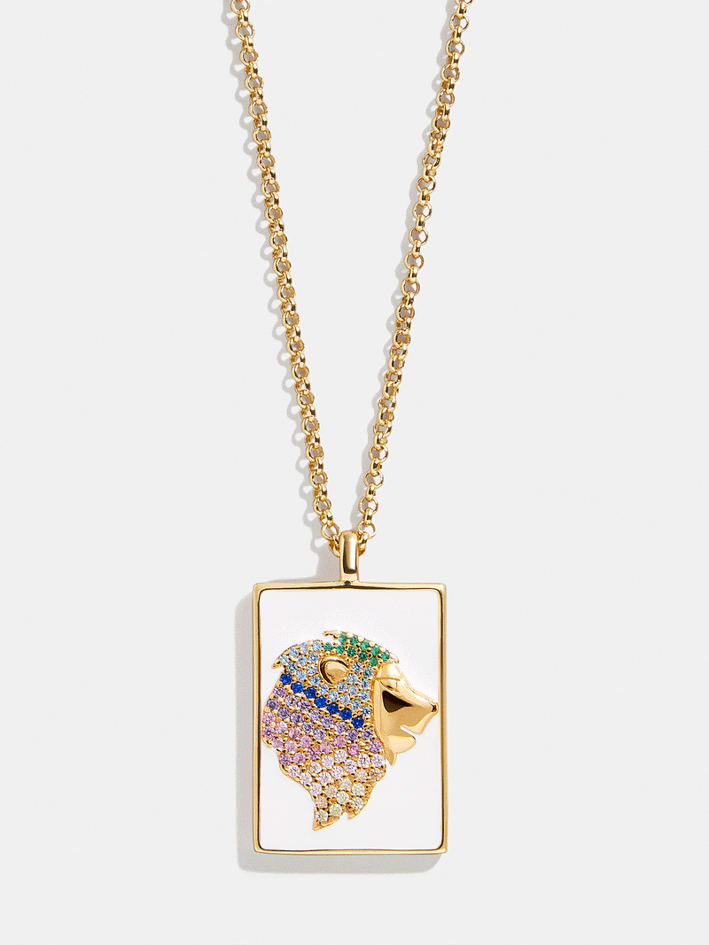 BaubleBar Reversible 18K Gold Zodiac Pendant Necklace - Leo - 
    Enjoy 20% off - This Week Only
  
