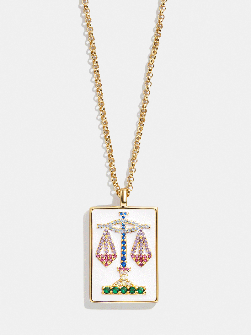 BaubleBar Reversible 18K Gold Zodiac Pendant Necklace - Libra - 
    Enjoy 20% off - This Week Only
  
