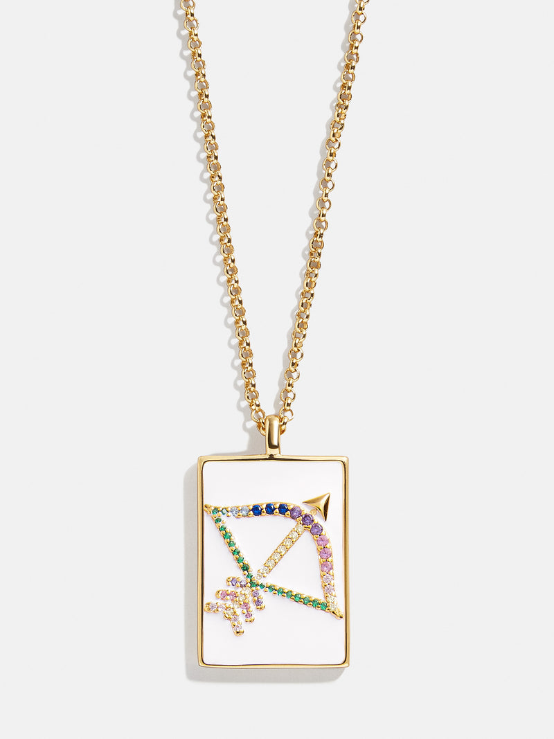 BaubleBar Reversible 18K Gold Zodiac Pendant Necklace - Sagittarius - 
    Enjoy 20% off - This Week Only
  
