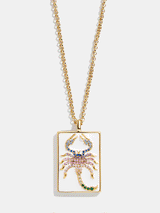BaubleBar Reversible 18K Gold Zodiac Pendant Necklace - Scorpio - 
    Enjoy 20% off - This Week Only
  
