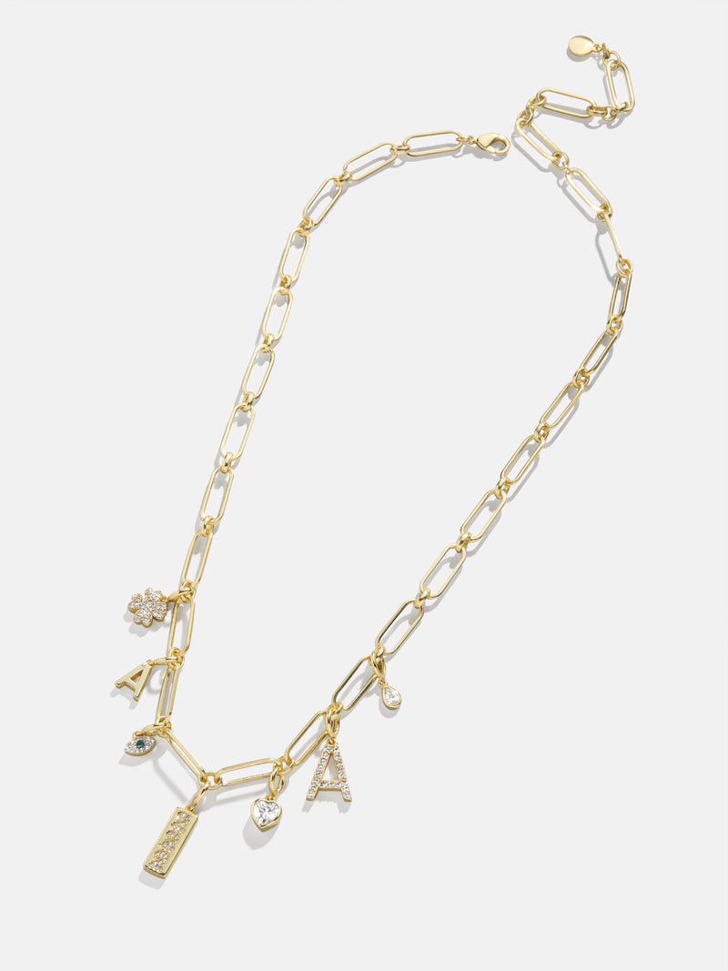 BaubleBar Paperclip Chain - 
    Customizable charm necklace
  
