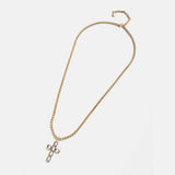 Mara Cross Necklace - Bezel Cross