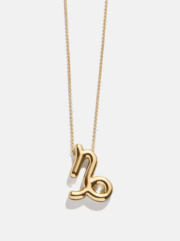 Bubble Zodiac Necklace - Capricorn