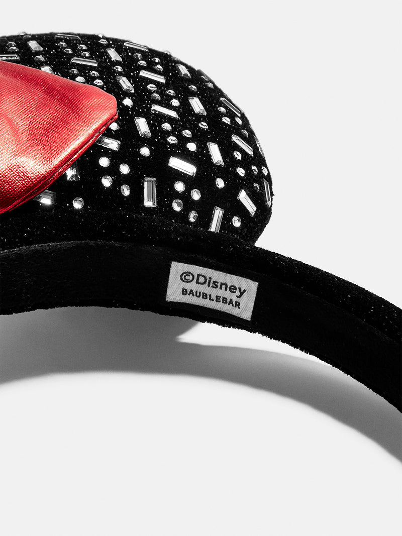 BaubleBar Disney Minnie Mouse Classic Gem Headband - Glam Minnie Mouse Ears - 
    Disney ears headband
  

