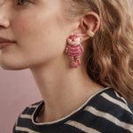 Disney Cheshire Cat Earrings - Purple
