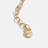 Disney Alice in Wonderland Charm Necklace - Gold/Multi