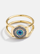 Ojo Ring - Gold/Blue