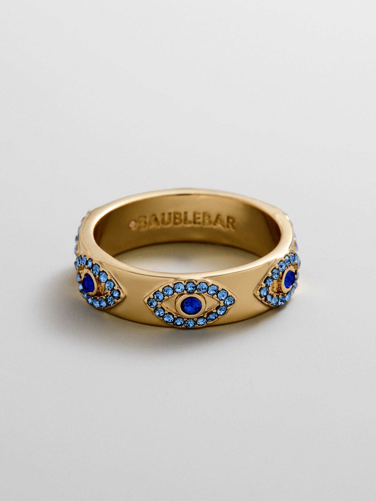 Eyes On Eyes Ring - Gold/Blue