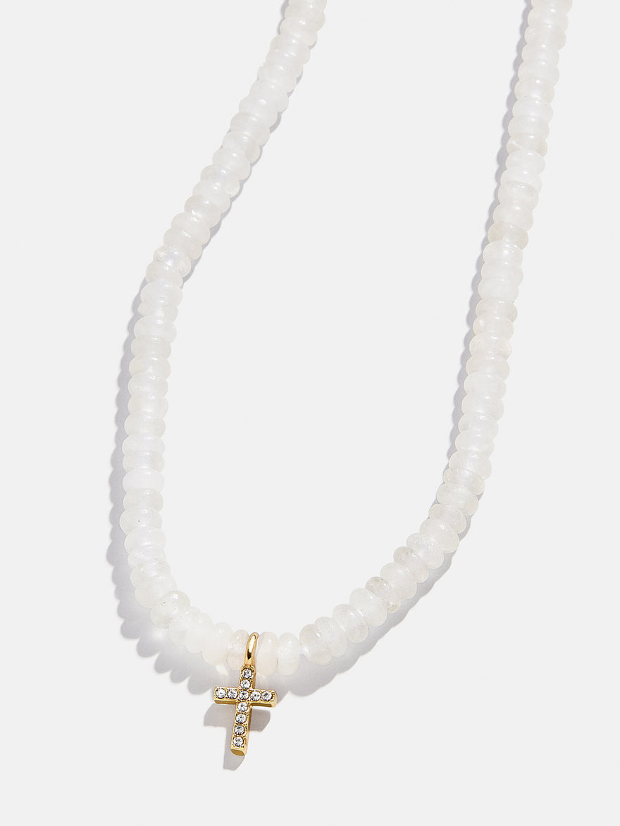 High Energy Semi-Precious Necklace - Cross