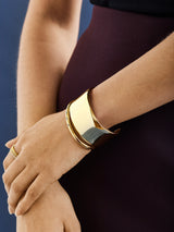 BaubleBar Cleo Classic Thick Cuff - Gold - 
    Enjoy 20% off - This Week Only
  
