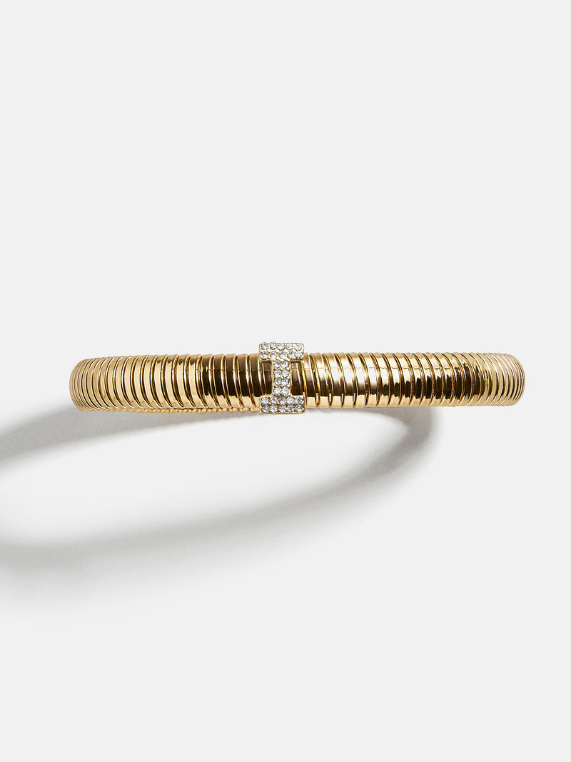 BaubleBar I - 
    Gold stacking bracelet 
  
